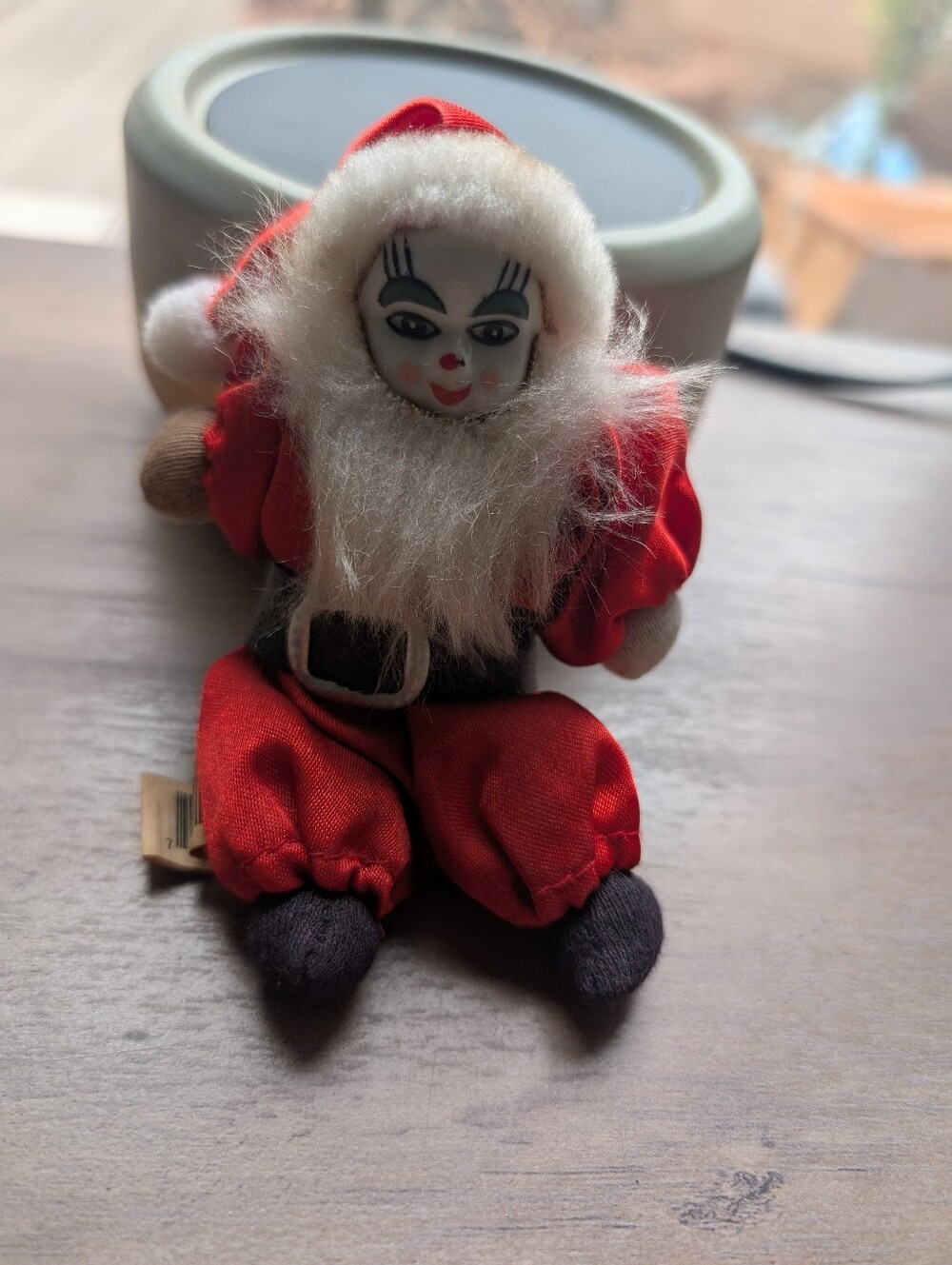 Vintage Santa Porcelain Face